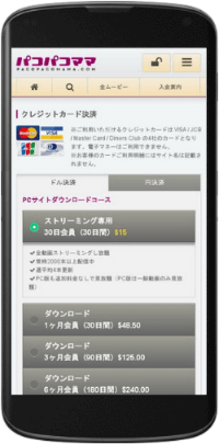 パコパコママスマホサイトイメージ